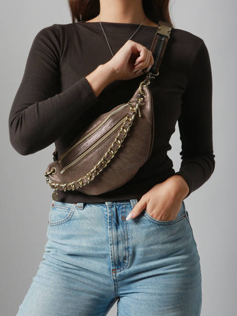 Heuptasje Mila louise Bruin vintage 23689X ander zicht 2